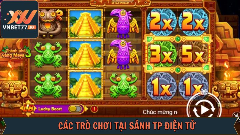 Các tựa game nổ hũ hấp dẫn có tại sảnh TP 