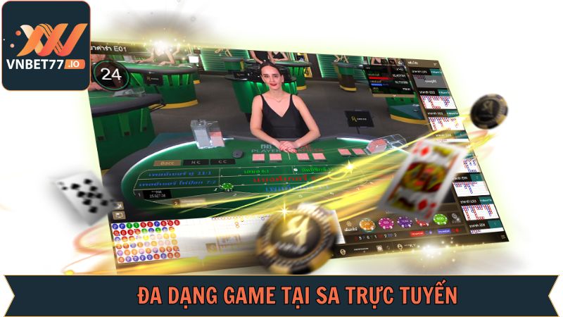 SA Trực Tuyến - Thiên Đường Cá Cược Thú Vị Tại Vnbet77 4 Một số sản phẩm nổi tiếng được lựa chọn nhiều nhất tại sảnh