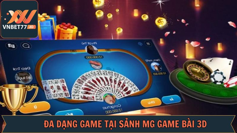 Các trò chơi bài cuốn hút khi gia nhập sảnh cược