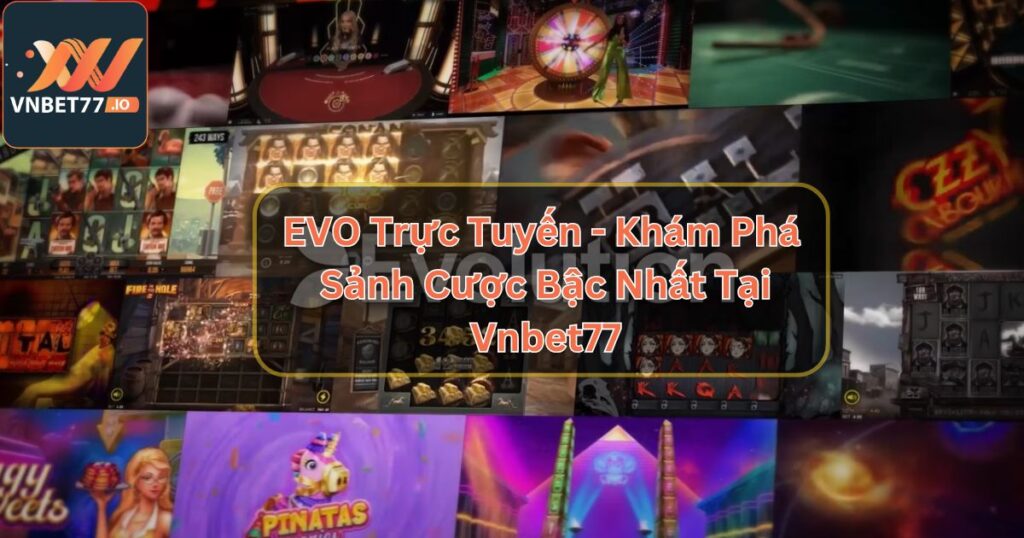 EVO Trực Tuyến - Khám Phá Sảnh Cược Bậc Nhất Tại Vnbet77 3 EVO Trực Tuyến - Khám Phá Sảnh Cược Bậc Nhất Tại Vnbet77
